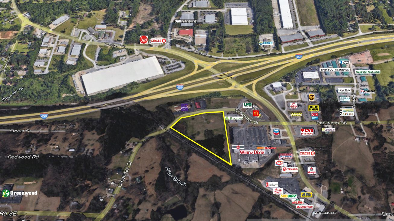 Greenmor Dr, Bessemer, AL 35022 Land for Lease Road Land