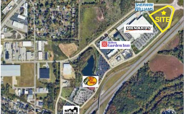 Pictures of Land property located at Centerstate SWC of Hwy 63 Vandiver & Bass Pro, Columbia, MO 65202 for lease - image #1