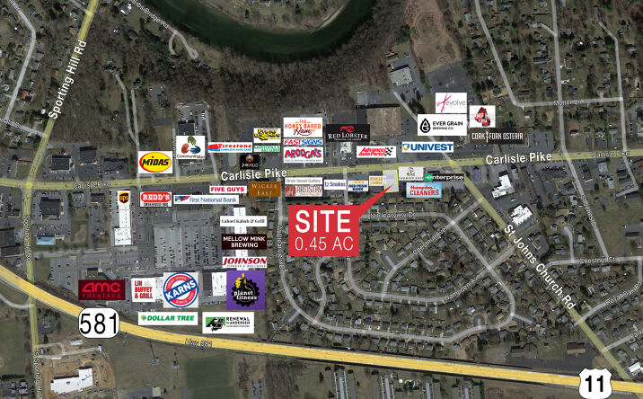 Pictures of Land property located at 4618 Carlisle Pike, Mechanicsburg, PA 17050 for lease - image #1