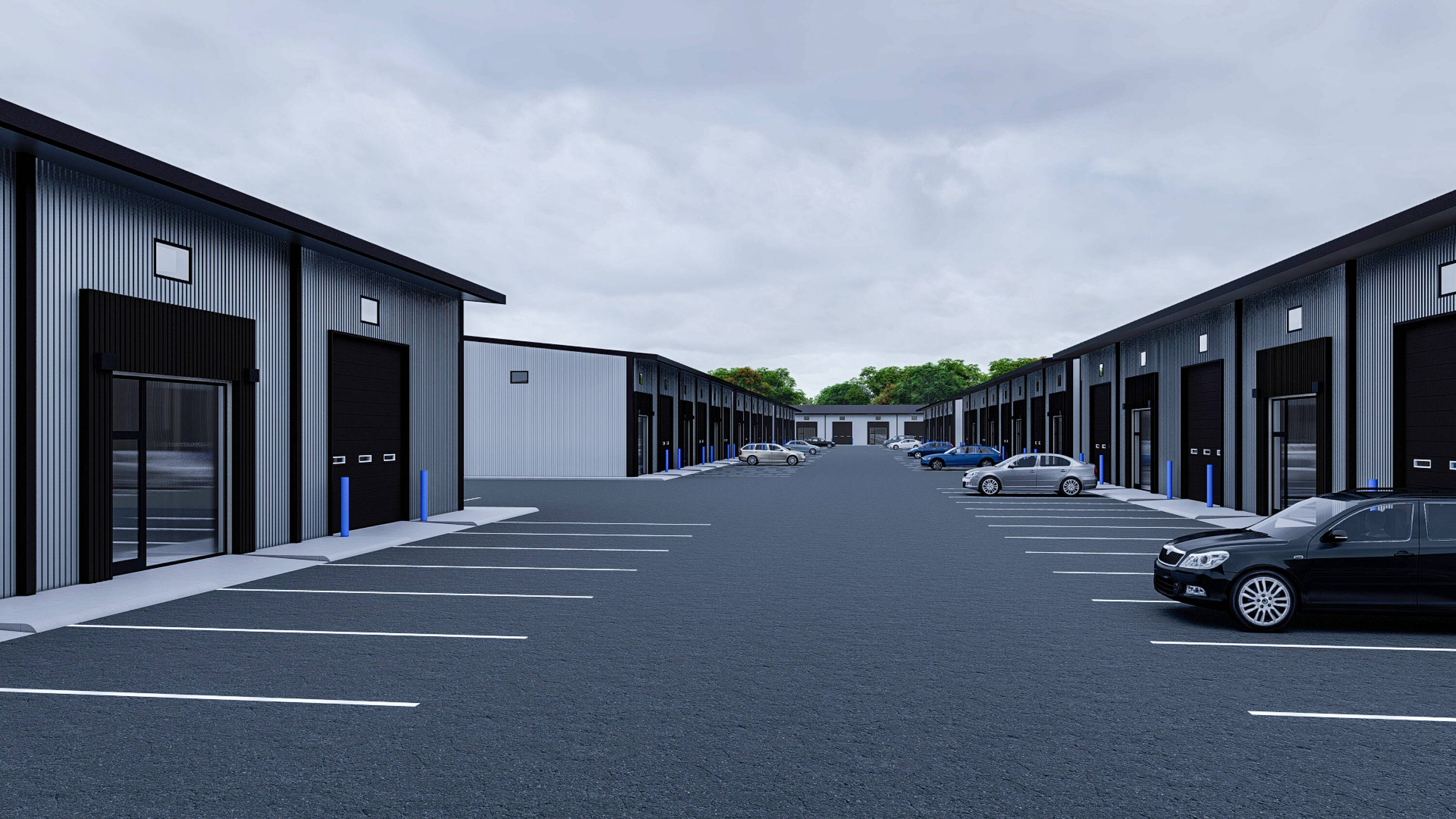 Luxury Industrial Condos With Parking Spots