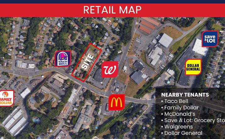 Pictures of Land, Retail, Special Purpose property located at 453 W Main St, Meriden, CT 06451 for lease - image #1