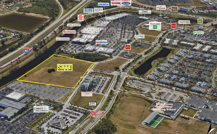 Pictures of Land property located at 10460 SW Fellowship Way, Port St. Lucie, FL 34987 for lease - image #1