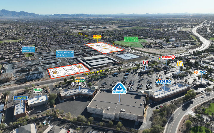 Pictures of Retail, Land property located at SEC Indian School & Dysart, Avondale, AZ 85392 for lease - image #1