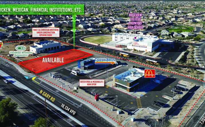Pictures of Land property located at SWC Gary Rd & Skyline Dr, Queen Creek, AZ 85142 for lease - image #1