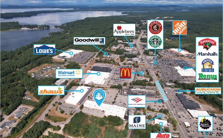 Pictures of Retail property located at 770 Roosevelt Trail, Windham, ME 04062 for lease - image #1