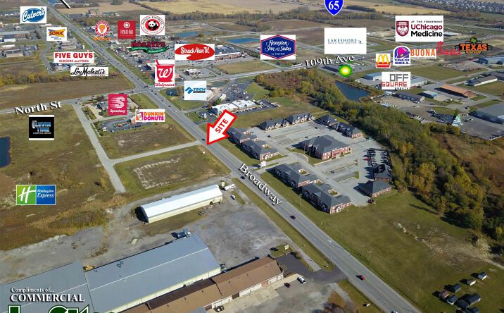 Pictures of Retail, Office, Land property located at 11040 Broadway, Crown Point, IN 46307 for lease - image #1