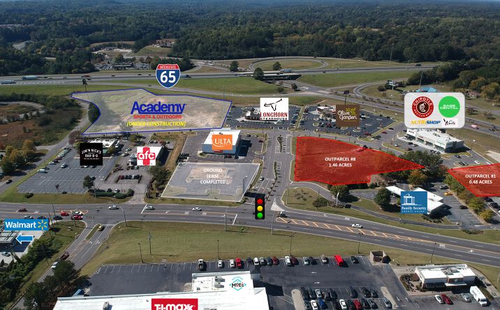 Pictures of Retail property located at 601 Lake St, Gardendale, AL 35071 for lease - image #1