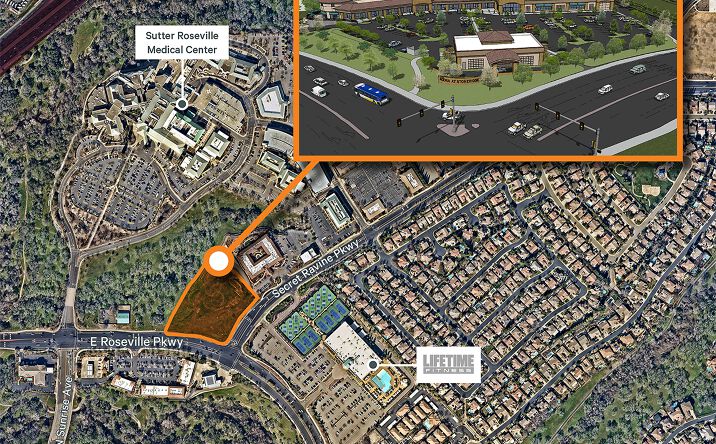 Pictures of Retail, Land property located at Secret Ravine Pkwy, Roseville, CA 95661 for lease - image #1