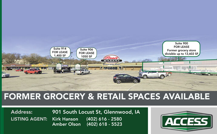 Pictures of Retail, Office property located at 901 S Locust St, Glenwood, IA 51534 for lease - image #1