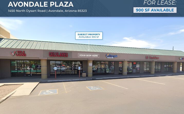 Pictures of Retail property located at 1450 N Dysart Rd, Avondale, AZ 85323 for lease - image #1