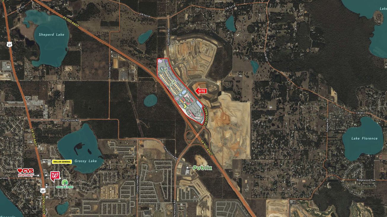 Florida Turnpike and Hancock Rd, Minneola, FL 34715 Retail Space for