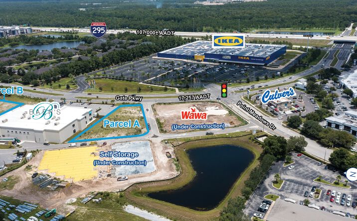 Pictures of Retail property located at NWC Gate Pkwy & Point Meadows, Jacksonville, FL 32256 for lease - image #1