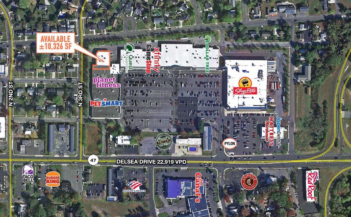 Pictures of Retail, Industrial property located at 1500 S Delsea Dr, Middle Township, NJ 08242 for lease - image #1