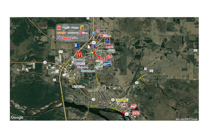 Pictures of Retail property located at SEC Hwy 51 & Eastridge Road, Portage, WI 53901 for lease - image #1