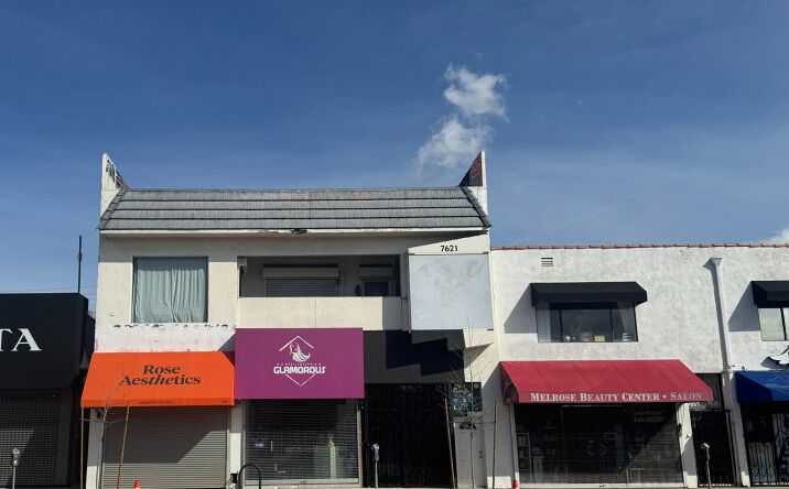 Pictures of Retail, Office property located at 7619 Melrose Ave, Los Angeles, CA 90046 for lease - image #1