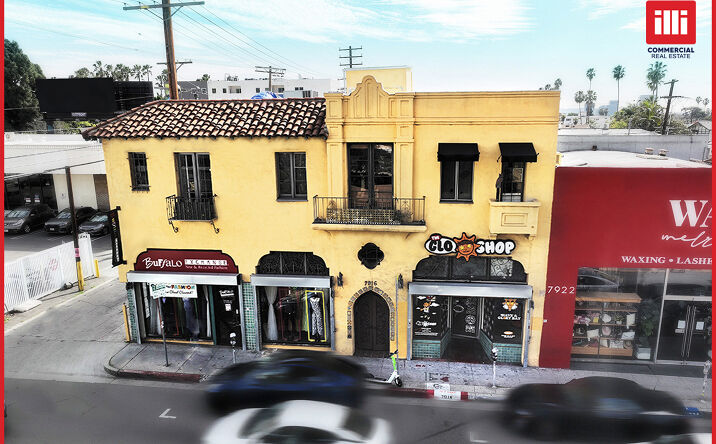 Pictures of Retail, Office property located at 7912-7918 Melrose Avenue, Los Angeles, CA 90046 for lease - image #1