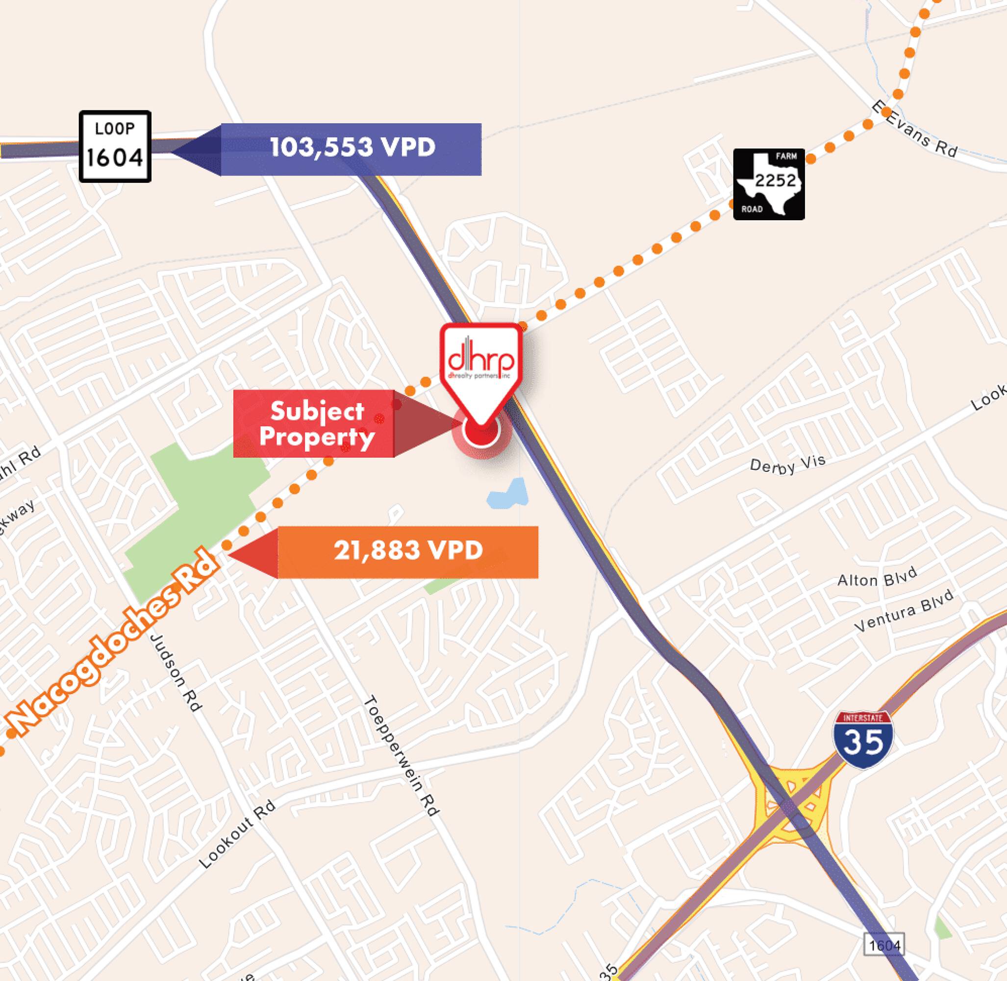 Nacogdoches Rd, San Antonio, TX 78233