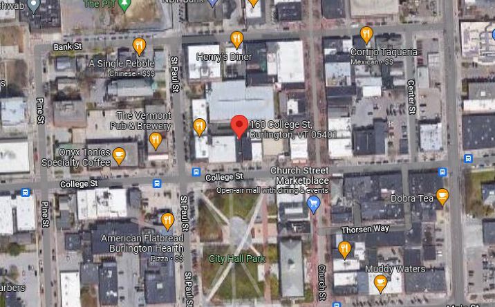 Pictures of Retail, Office property located at 160 College St, Burlington, VT 05401 for lease - image #1