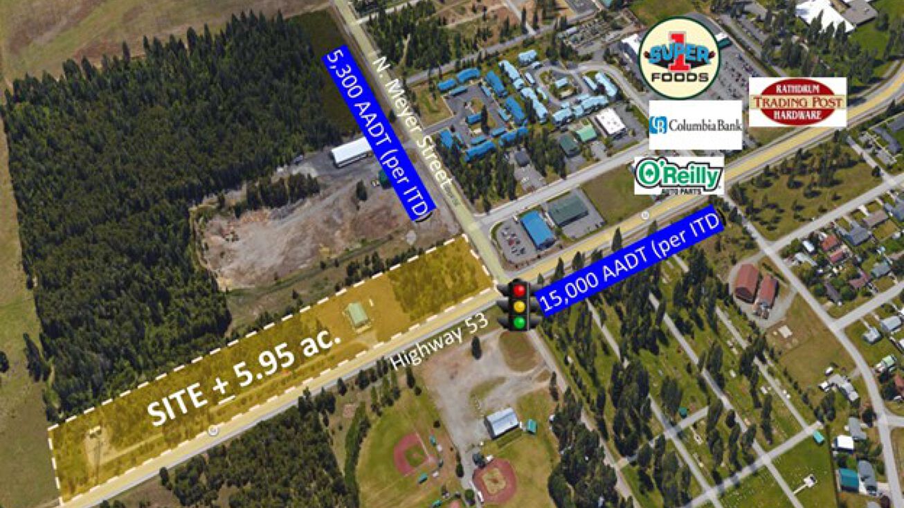 6444 W Hwy 53, Rathdrum, ID 83858 Land for Lease Rathdrum Pad