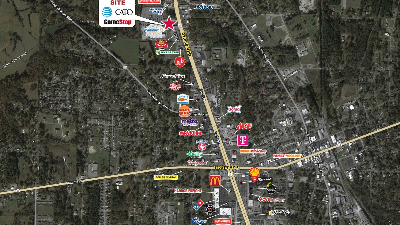 Pictures of Retail property located at 1199 US31, Hartselle, AL 35640