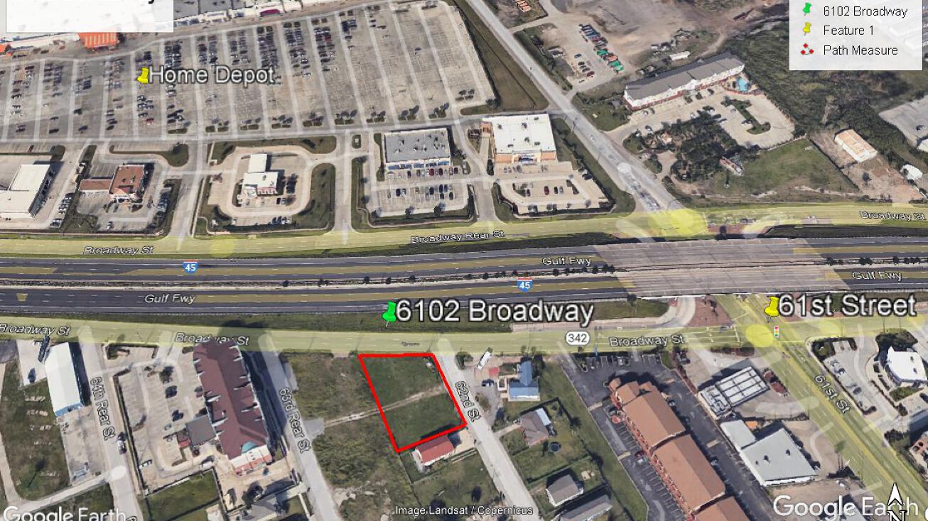 6201 Broadway St, Galveston, TX 77551 Land for Lease 6201 Broadway