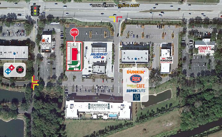 Pictures of Retail, Land property located at 5195 20th Street (SR 60), Vero Beach, FL 32966 for lease - image #1