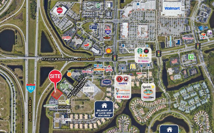 Pictures of Land property located at 1880 SW Fountainview Boulevard, Port St. Lucie, FL 34986 for lease - image #1