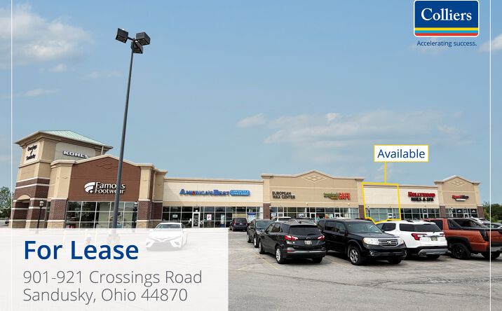 Pictures of Retail property located at 901 Crossings Rd, Sandusky, OH 44870 for lease - image #1