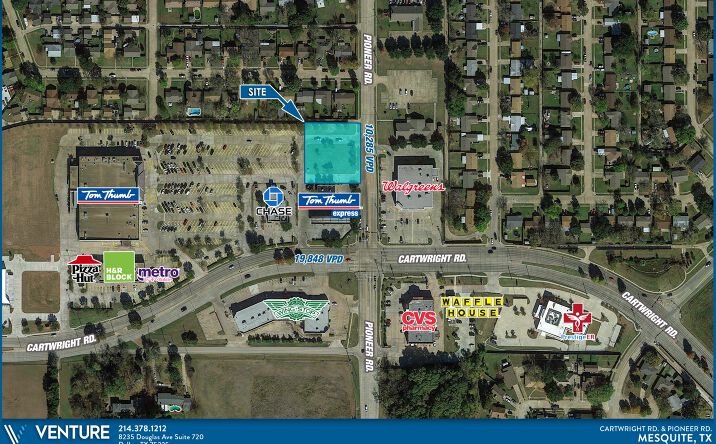 Pictures of Retail property located at NWC Cartwright Rd, Mesquite, TX 75149 for lease - image #1