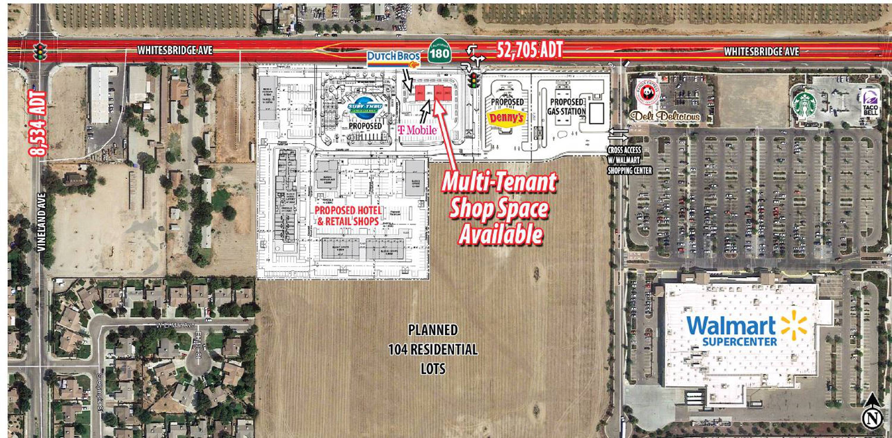 SWQ Whitesbridge & Goldenrod Ave., Kerman, CA 93630