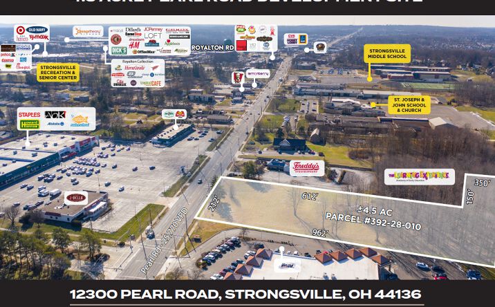 Pictures of Land property located at 12300 Pearl Rd, Strongsville, OH 44136 for lease - image #1