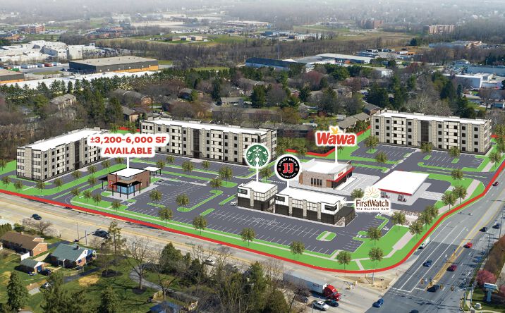 Pictures of Retail property located at E. Market St & Mt Zion Rd, East York, PA 17402 for lease - image #1
