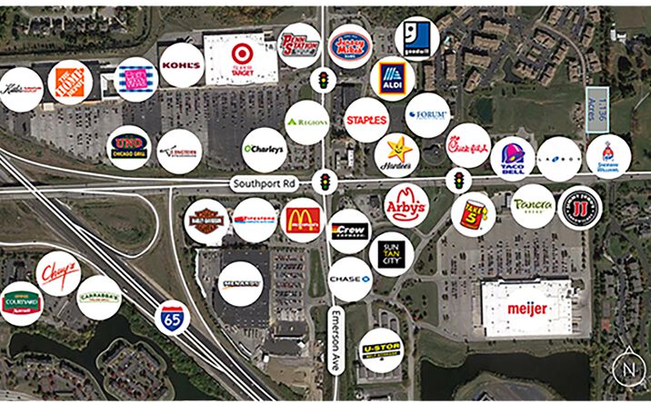 Pictures of Land property located at 5350 E Southport Rd, Indianapolis, IN 46237 for lease - image #1