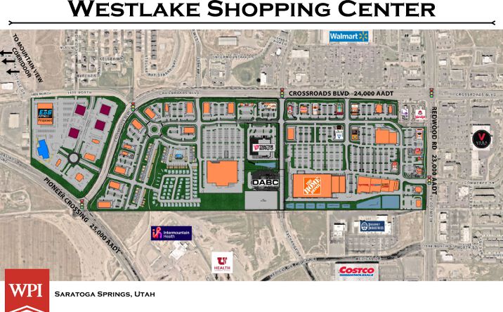Pictures of Retail, Office, Restaurant property located at Crossroads Blvd, Saratoga Springs, UT 84043 for lease - image #1