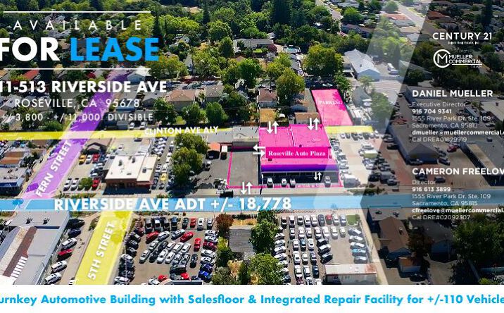 Pictures of Industrial property located at 511 Riverside Ave, Roseville, CA 95678 for lease - image #1