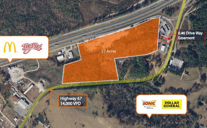 Pictures of Retail, Industrial, Land property located at 5134 US-67, Benton, AR 72015 for lease - image #1