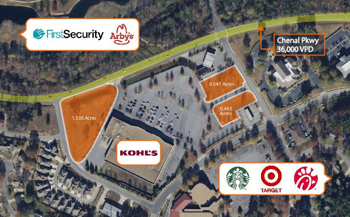 Pictures of Retail, Land property located at 13909 Chenal Pkwy, Little Rock, AR 72223 for lease - image #1