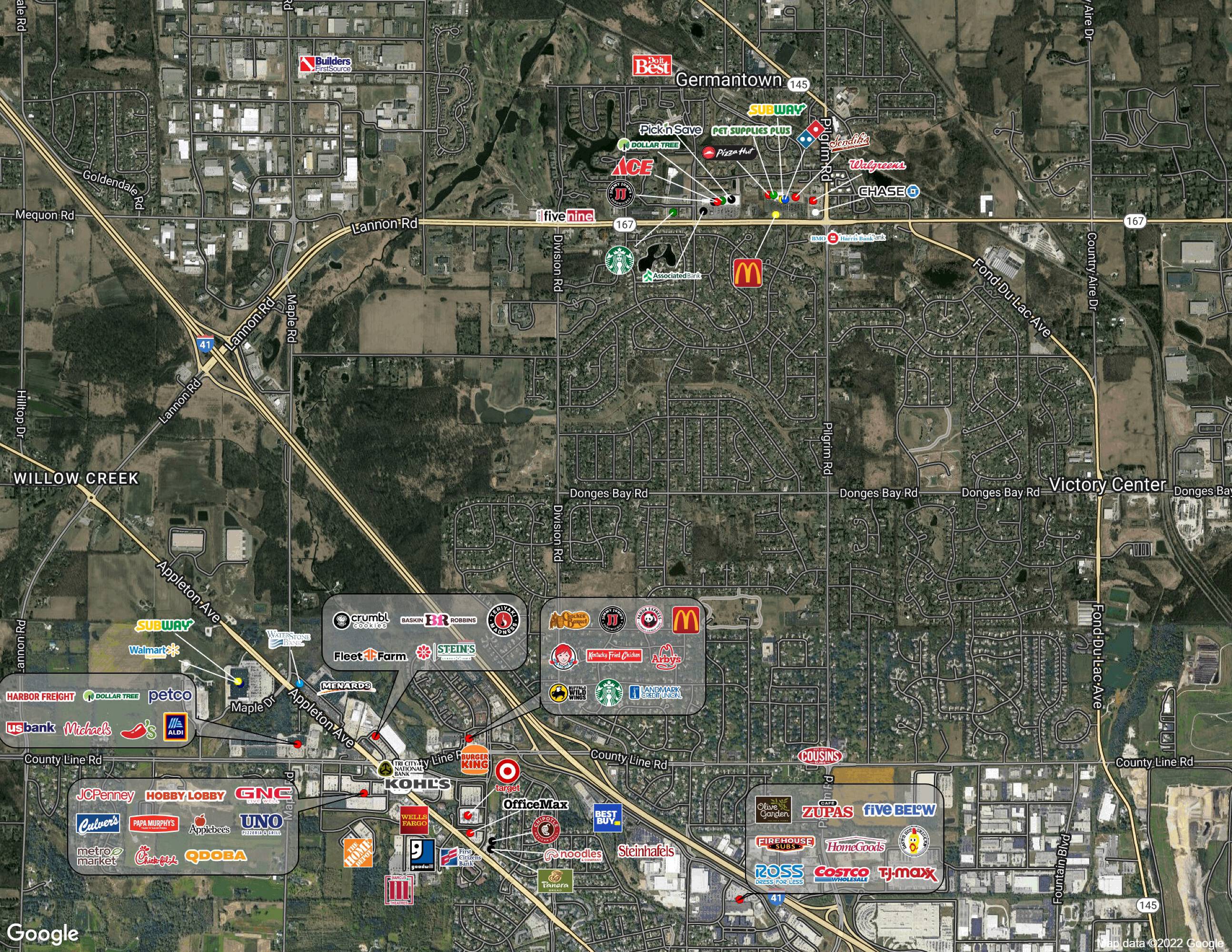 W175 N11163, W175 N11117, W175 N11081 Stonewood Drive, Germantown, WI