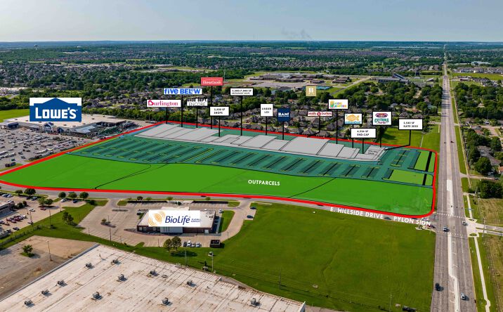 Pictures of Retail property located at NEC E Hillside Dr. & N 23rd St., Broken Arrow, OK, Broken Arrow, OK 74012 for lease - image #1
