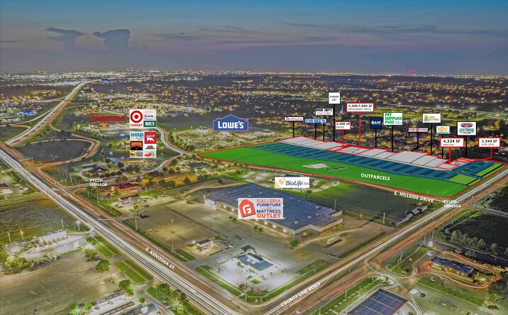 Pictures of Retail property located at NEC E Hillside Dr. & N 23rd St., Broken Arrow, OK, Broken Arrow, OK 74012 for lease - image #1