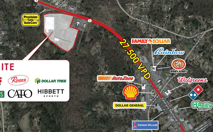 Pictures of Retail property located at 2004 Veterans Memorial Dr, Birmingham, AL 35214 for lease - image #1
