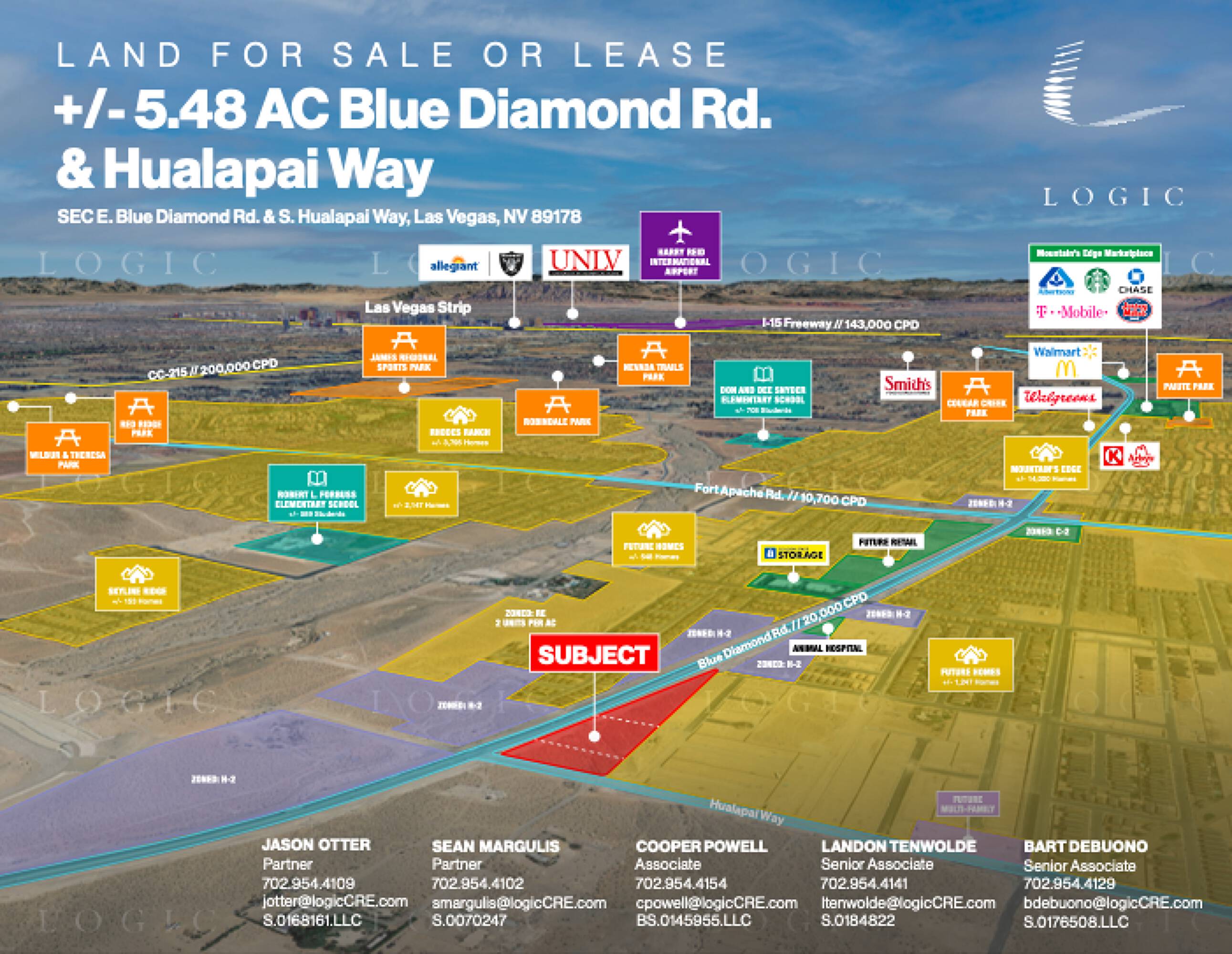 Blue Diamond Rd. & Hualapai Way, LV, NV 89178, Enterprise, NV 89161