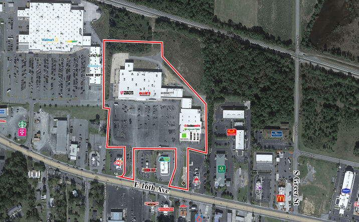 Pictures of Retail property located at 1407-1413 E 16th Ave, Cordele, GA 31015 for lease - image #1
