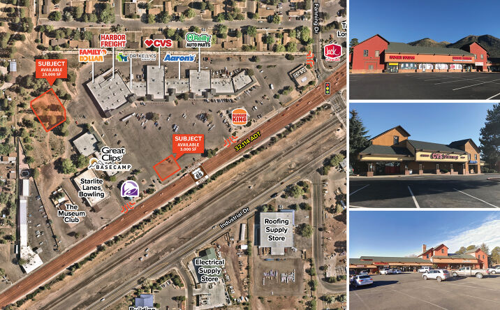 Pictures of Retail property located at 3506 E Rte 66, Flagstaff, AZ 86004 for lease - image #1