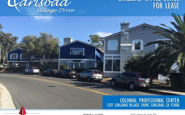 Pictures of Office property located at 1207 Carlsbad Village Dr, Carlsbad, CA 92008 for lease - image #1