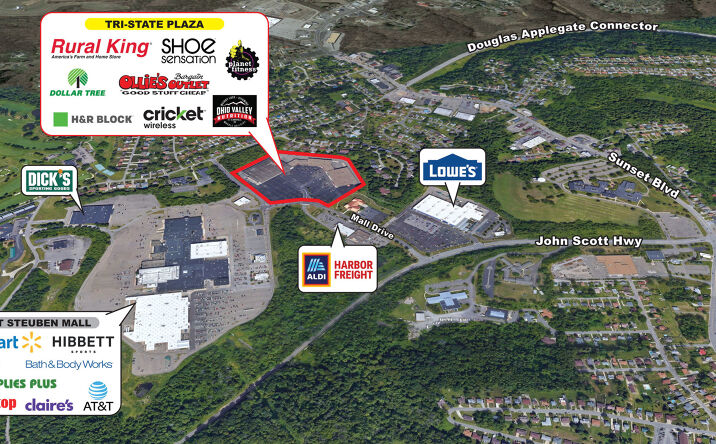 Pictures of Retail property located at 4200 - 4265 Mall Drive, Steubenville, OH 43952 for sales - image #1