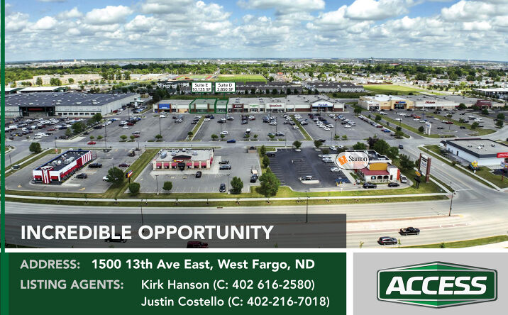 Pictures of Retail property located at 1500 13th Ave E, West Fargo, ND 58078 for lease - image #1