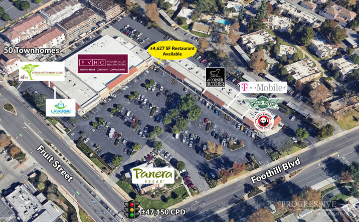 Pictures of Retail, Restaurant property located at 2345 Foothill Blvd, La Verne, CA 91750 for lease - image #1