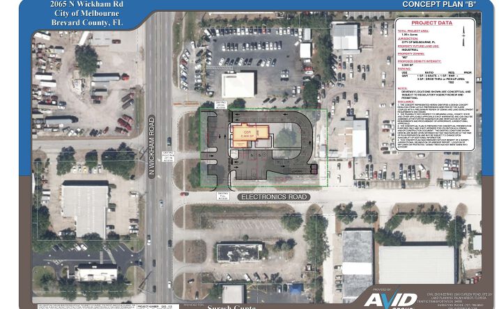 Pictures of Retail, Land, Special Purpose property located at 2065 N Wickham Rd, Melbourne, FL 32935 for lease - image #1