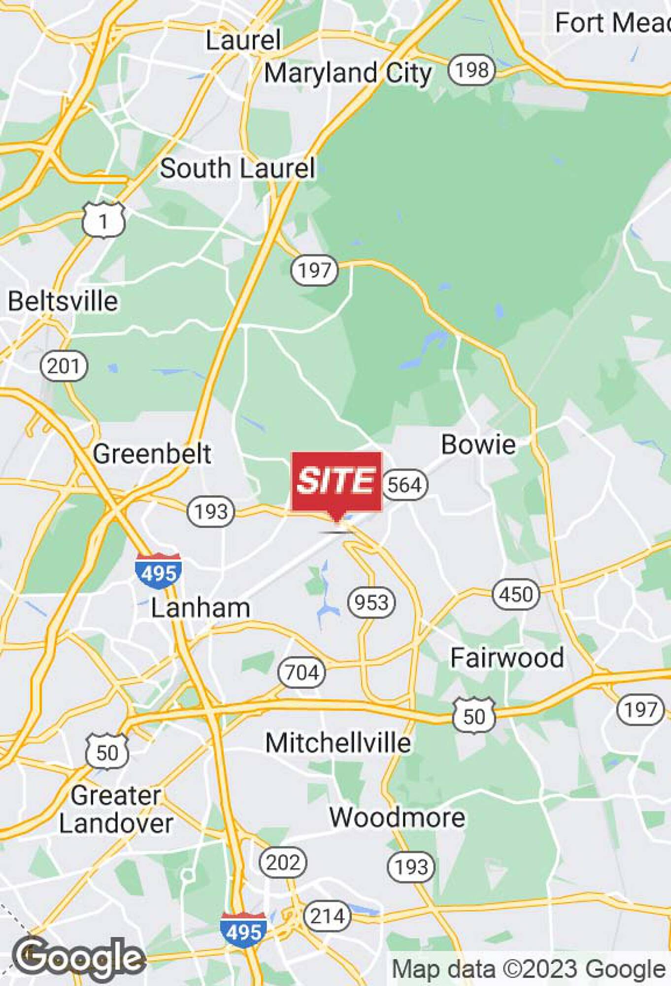 10851 Lanham Severn Rd, Glenn Dale, MD 20769